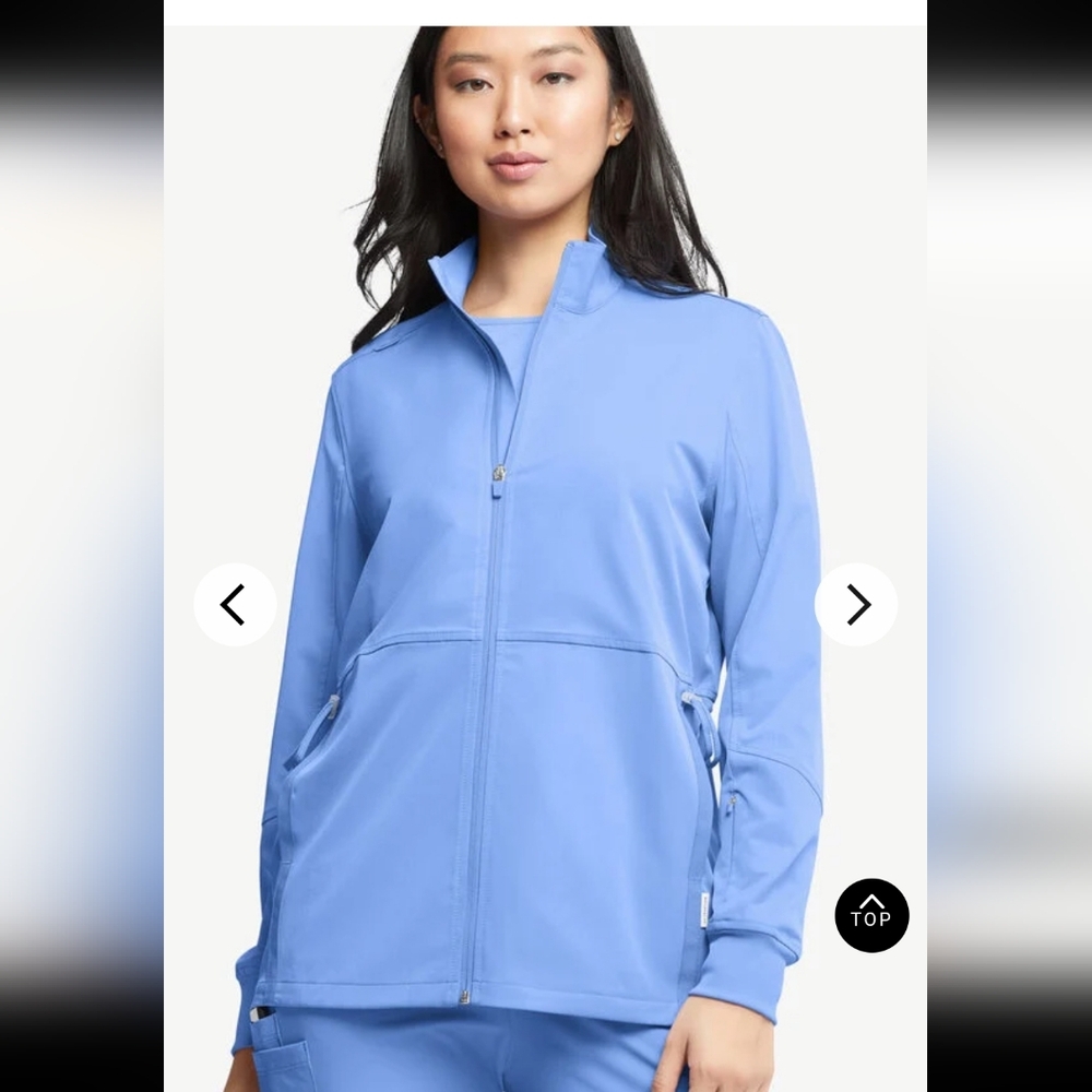 Whisperlite Scrub Jacket Size Small